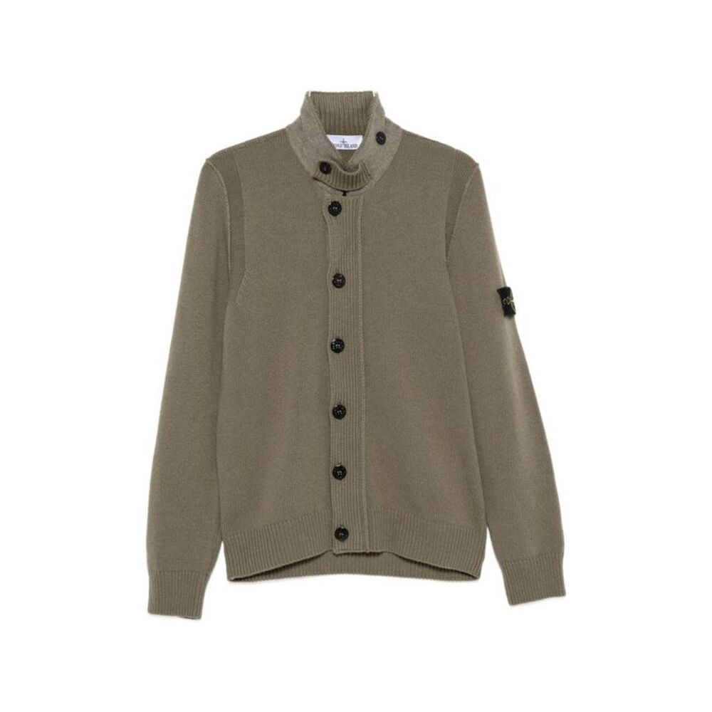 Stone Island Men Wool Cardigan